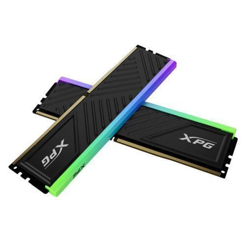 ADATA XPG Spectrix D35G RGB 16GB Kit (2 x 8GB), DDR4, 3200MHz (PC4-25600), CL16, XMP 2.0, DIMM Memory, Black ADATA XPG Spectrix D35G RGB 16GB Kit (2 x 8GB), DDR4, 3200MHz (PC4-25600), CL16, XMP 2.0, DIMM Memory, Black