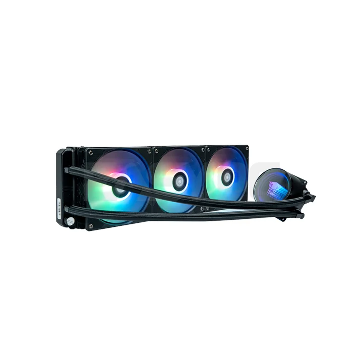 Jungle Leopard Astrobeat 360 Digital ARGB AIO Liquid Cooler Black