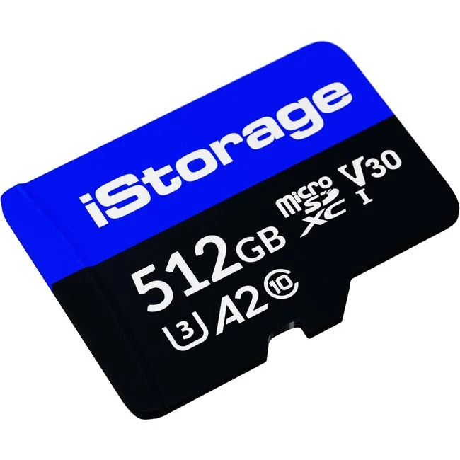 iStorage microSD Card 512GB | Encrypt data stored on iStorage microSD Cards using datAshur SD USB flash drive | Compatible with datAshur SD drives only IS-MSD-1-512 iStorage microSD Card 512GB | Encrypt data stored on iStorage microSD Cards using datAshur SD USB flash drive | Compatible with datAshur SD drives only IS-MSD-1-512