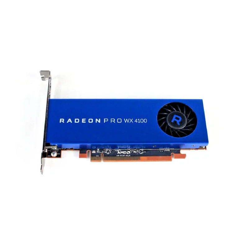 AMD Radeon Pro WX 4100 Professional Graphics Card - 4GB GDDR5, 128-bit Interface, 1024 Stream Processors, 4x Mini DisplayPort, High-Profile Video Card (100-506008) - Refurbished AMD Radeon Pro WX 4100 Professional Graphics Card - 4GB GDDR5, 128-bit Interface, 1024 Stream Processors, 4x Mini DisplayPort, High-Profile Video Card (100-506008) - Refurbished
