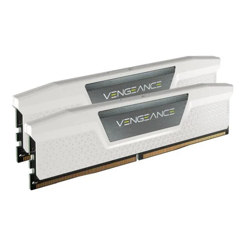 Corsair Vengeance 32GB Kit (2 x 16GB), DDR5, 5600MHz (PC5-44800), CL40, 1.25V, XMP 3.0, PMIC, DIMM Memory, White Corsair Vengeance 32GB Kit (2 x 16GB), DDR5, 5600MHz (PC5-44800), CL40, 1.25V, XMP 3.0, PMIC, DIMM Memory, White