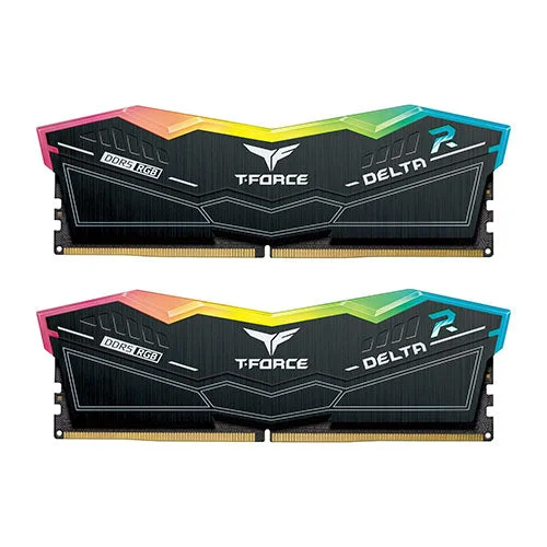 TeamGroup T-Force Delta RGB 32G Dual DDR5 6000MHz ( Black FF3D532G6000HC38ADC01 / White FF4D532G6000HC38ADC01 ) TeamGroup T-Force Delta RGB 32G Dual DDR5 6000MHz ( Black FF3D532G6000HC38ADC01 / White FF4D532G6000HC38ADC01 )