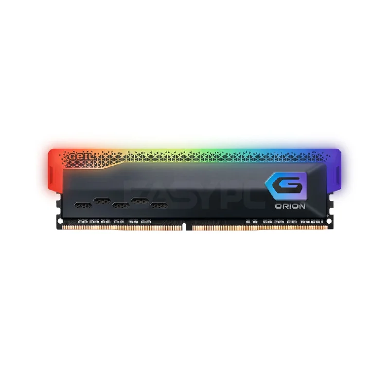 GeIL Orion 8gb 1x8 3200mhz Ddr4 Stunning and smooth RGB effects Memory Titanium Gray GeIL Orion 8gb 1x8 3200mhz Ddr4 Stunning and smooth RGB effects Memory Titanium Gray