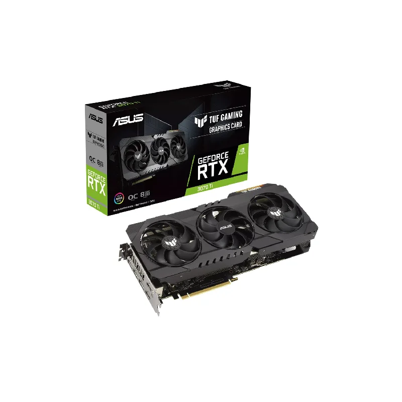 ASUS TUF Gaming GeForce RTX 3070 Ti V2 OC Edition, 8GB GDDR6X - (TUF-RTX3070TI-O8G-V2-GAMING) ASUS TUF Gaming GeForce RTX 3070 Ti V2 OC Edition, 8GB GDDR6X - (TUF-RTX3070TI-O8G-V2-GAMING)