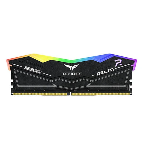 Teamgroup T-Force Delta RGB 16GB 1X16GB DDR5 6000MHz CL38-38-38-78 1.25V Gaming Desktop Memory ( Black FF3D516G6000HC38A01 / White FF4D516G6000HC38A01 ) Teamgroup T-Force Delta RGB 16GB 1X16GB DDR5 6000MHz CL38-38-38-78 1.25V Gaming Desktop Memory ( Black FF3D516G6000HC38A01 / White FF4D516G6000HC38A01 )