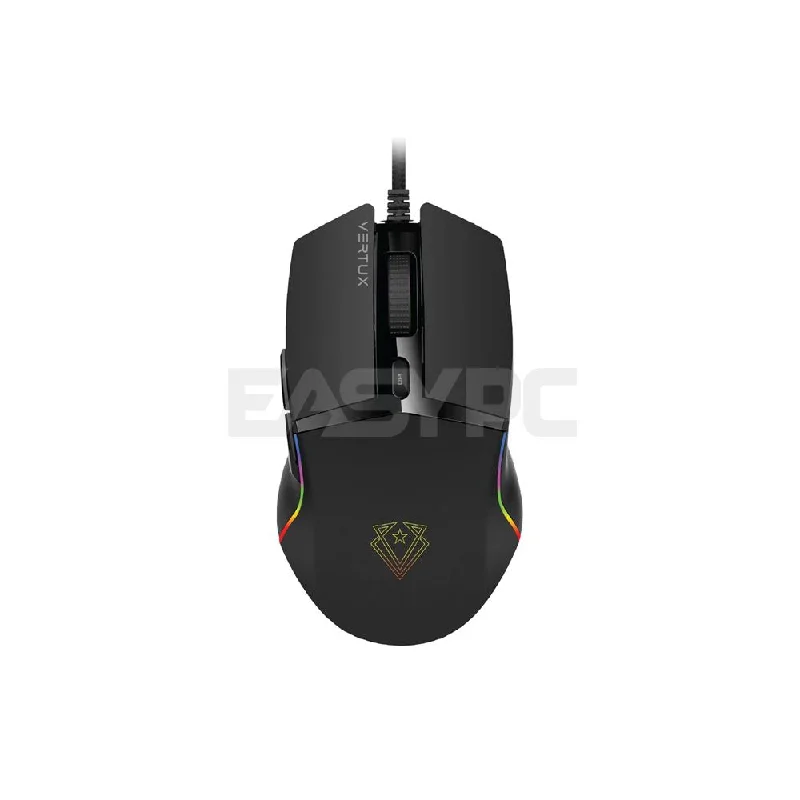 Vertux Argon RGB, 6400 DPI Advance Button Programming, LED Light Immersion, Comfortable Design Gaming Mouse 17PRO VEAR2533 Vertux Argon RGB, 6400 DPI Advance Button Programming, LED Light Immersion, Comfortable Design Gaming Mouse 17PRO VEAR2533