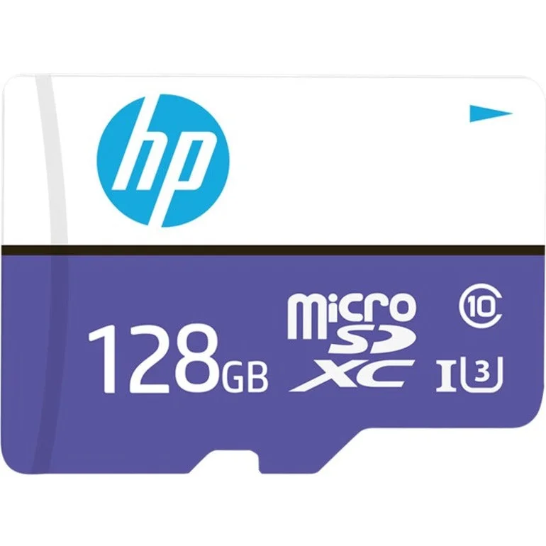 HP P-SDU128U3100HPMX-GE mx330 Class 10 U3 microSD Flash Memory Card, 128GB Storage Capacity, 100 MB/s Maximum Read Speed HP P-SDU128U3100HPMX-GE mx330 Class 10 U3 microSD Flash Memory Card, 128GB Storage Capacity, 100 MB/s Maximum Read Speed