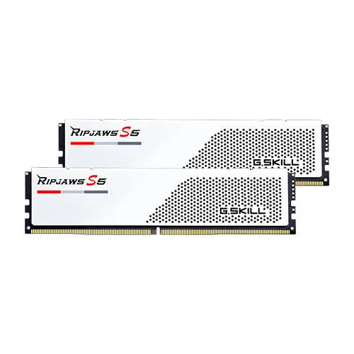 G.Skill Ripjaws S5 32GB 16GBX2 DDR5 5600 CL36 ( Silver F5-5600J3636C16GX2-RS5W | Black F5-5600J3636C16GX2-RS5K ) G.Skill Ripjaws S5 32GB 16GBX2 DDR5 5600 CL36 ( Silver F5-5600J3636C16GX2-RS5W | Black F5-5600J3636C16GX2-RS5K )