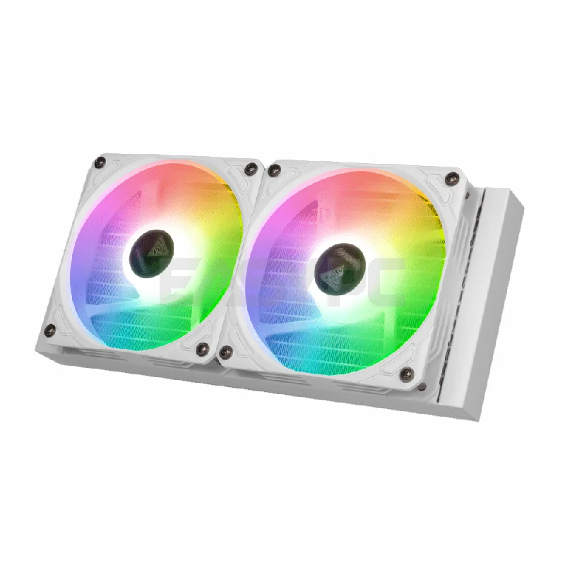 Gamdias Chione M3-240W AIO CPU ARGB Liquid Cooler White