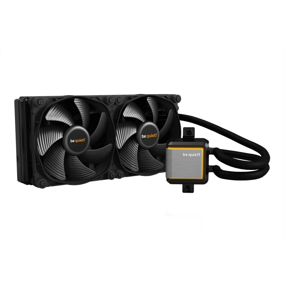 be quiet! Silent Loop 2 280mm All In One CPU Water Cooling, 2 X 140mm PWM Fan, For Intel Socket: 1200 / 2066 / 115X / 2011(-3) square ILM; For AMD Socket: AMD: AM4 / AM3(+) be quiet! Silent Loop 2 280mm All In One CPU Water Cooling, 2 X 140mm PWM Fan, For Intel Socket: 1200 / 2066 / 115X / 2011(-3) square ILM; For AMD Socket: AMD: AM4 / AM3(+)