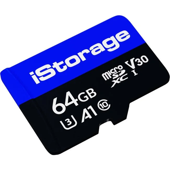 iStorage microSD Card 64GB | Encrypt data stored on iStorage microSD Cards using datAshur SD USB flash drive | Compatible with datAshur SD drives only IS-MSD-1-64 iStorage microSD Card 64GB | Encrypt data stored on iStorage microSD Cards using datAshur SD USB flash drive | Compatible with datAshur SD drives only IS-MSD-1-64