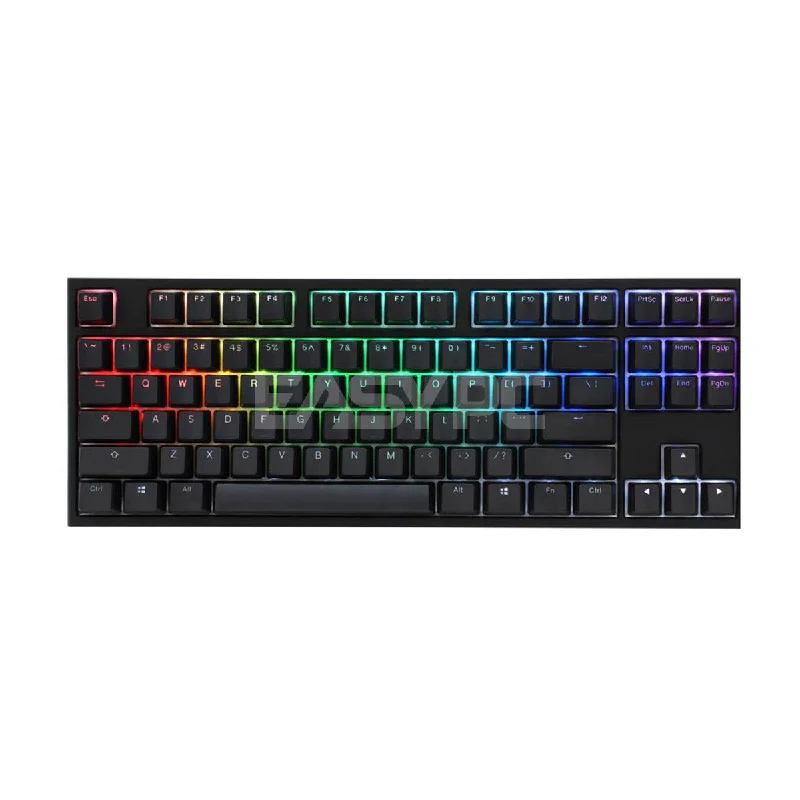 Ducky One 2 DKON1787ST-CUSPDAZT1 MX Blue TKL RGB Mechanical Keyboard Black/White DUDK969 4JTP Ducky One 2 DKON1787ST-CUSPDAZT1 MX Blue TKL RGB Mechanical Keyboard Black/White DUDK969 4JTP