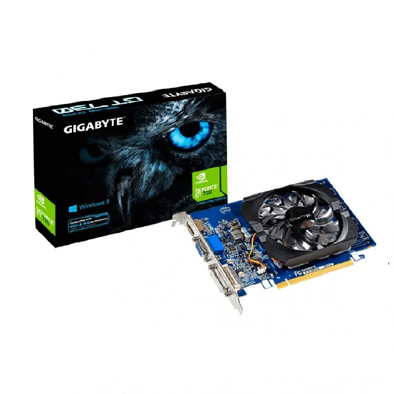Gigabyte NVIDIA GeForce GT 370 Graphics Card - Single Fan 2GB DDR3, PCIe 2.0 Video Card, HDMI, VGA, DVI (GV-N730D3-2GI REV3.0) Gigabyte NVIDIA GeForce GT 370 Graphics Card - Single Fan 2GB DDR3, PCIe 2.0 Video Card, HDMI, VGA, DVI (GV-N730D3-2GI REV3.0)