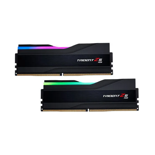 G.Skill Trident Z5 RGB Series 64GB (2 x 32GB) 288-Pin PC RAM DDR5 6400 (PC5 51200) 6400mhz Desktop Memory Model F5-6400J3239G32GX2-TZ5RK (extremely fast RAM kit) G.Skill Trident Z5 RGB Series 64GB (2 x 32GB) 288-Pin PC RAM DDR5 6400 (PC5 51200) 6400mhz Desktop Memory Model F5-6400J3239G32GX2-TZ5RK (extremely fast RAM kit)